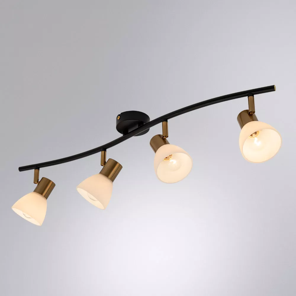 Спот Arte Lamp FALENA A3117PL-4BK