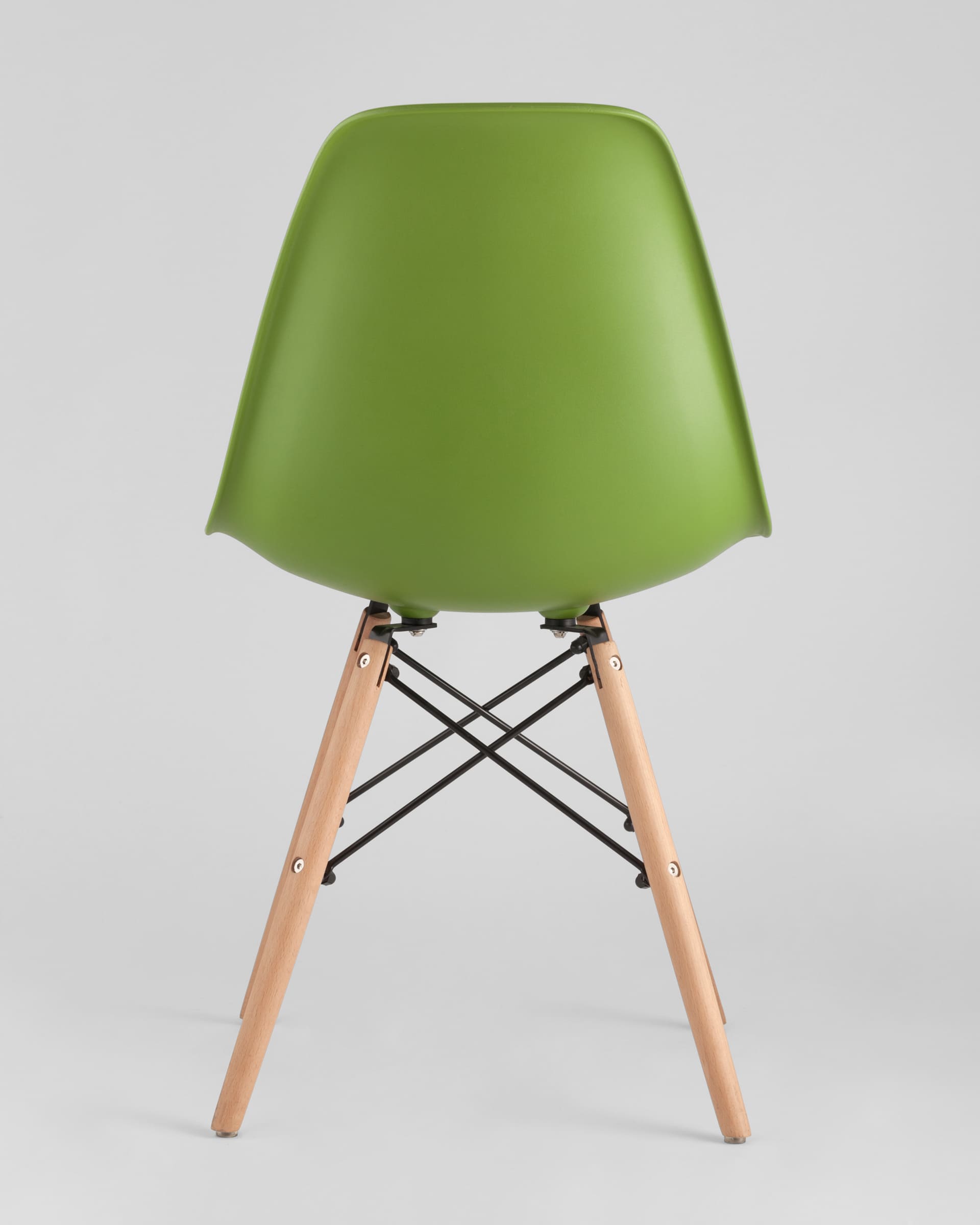 Комплект стульев Eames DSW зеленый x4 шт