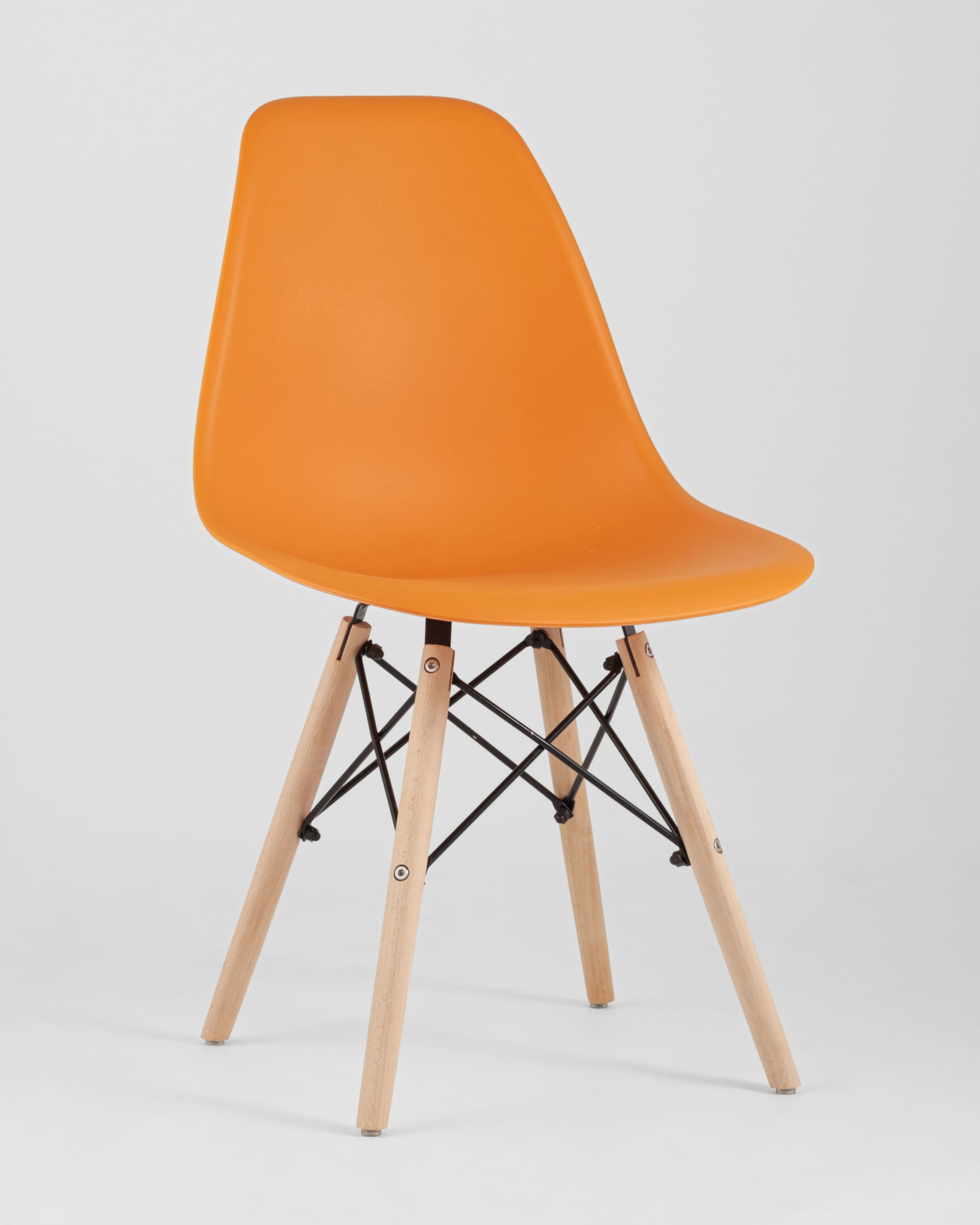 Комплект стульев Eames Style DSW оранжевый x4 шт