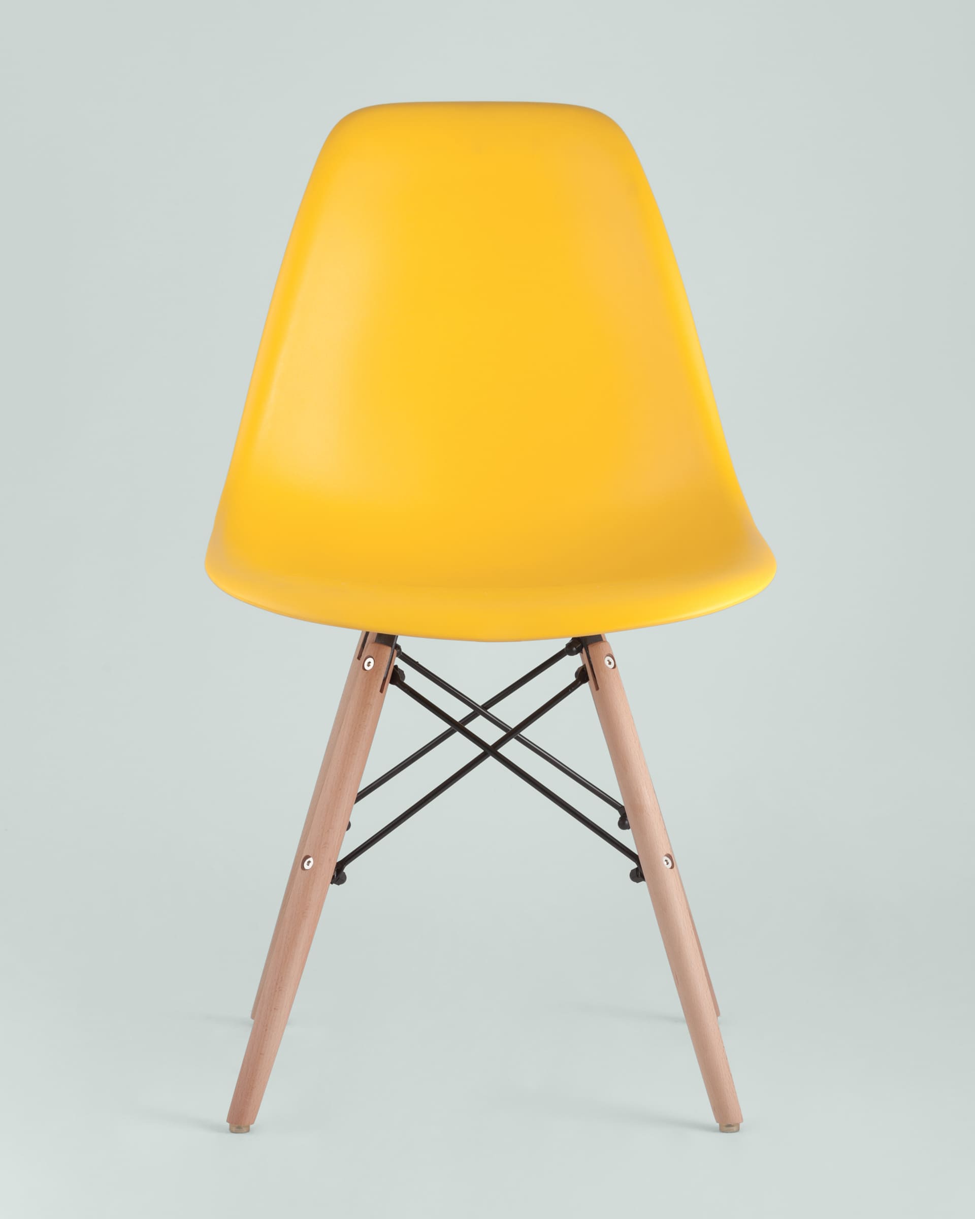 Комплект стульев Eames DSW желтый x4 шт