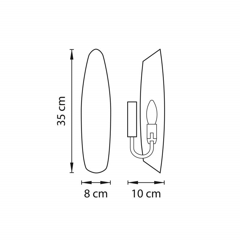 Бра настенное Lightstar Dissimo 803600