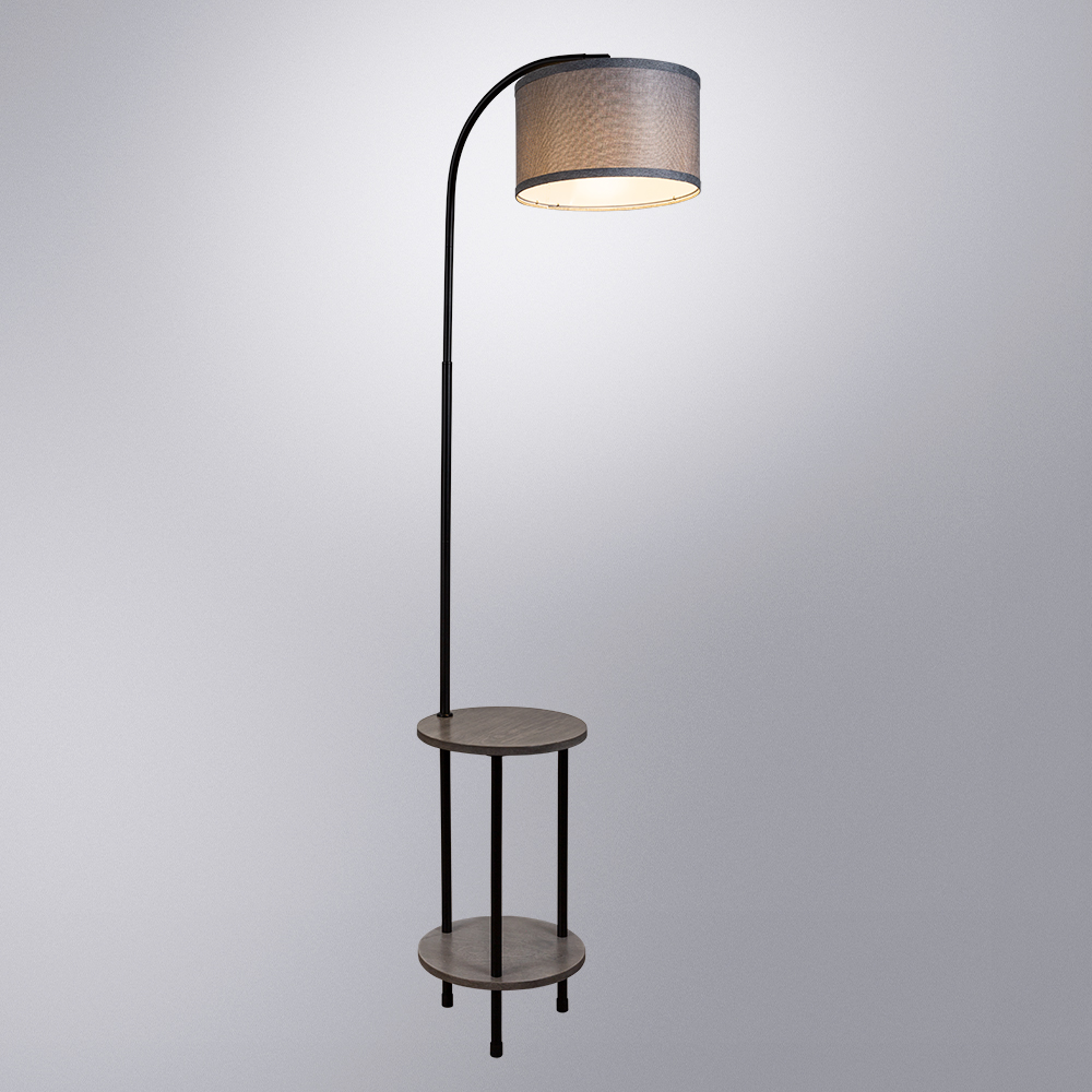 Торшер ARTE LAMP COMBO A4055PN-1BK