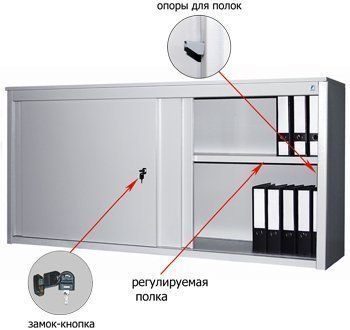 Шкаф-купе архивный ALS-8818