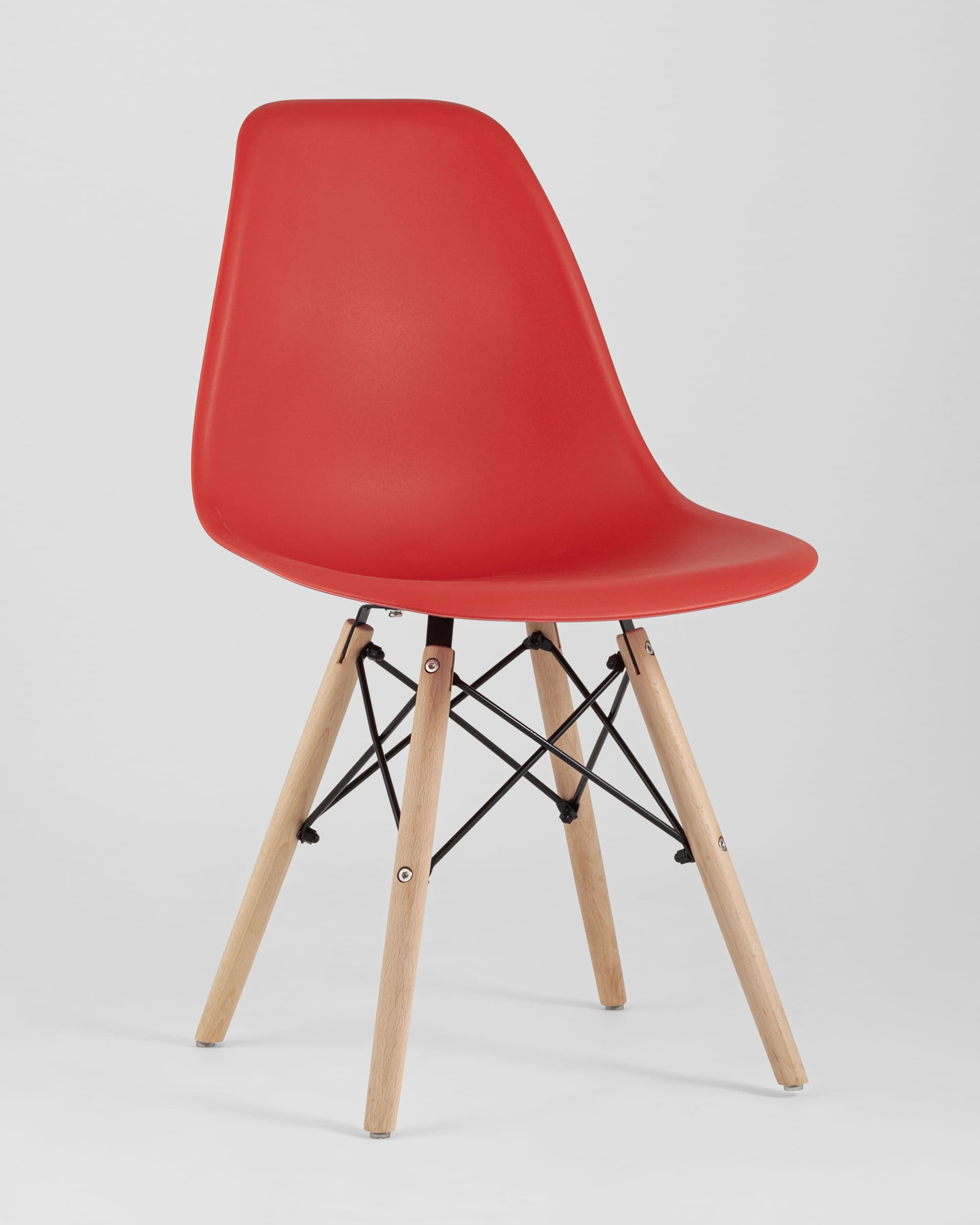 Комплект стульев Eames Style DSW красный x4 шт