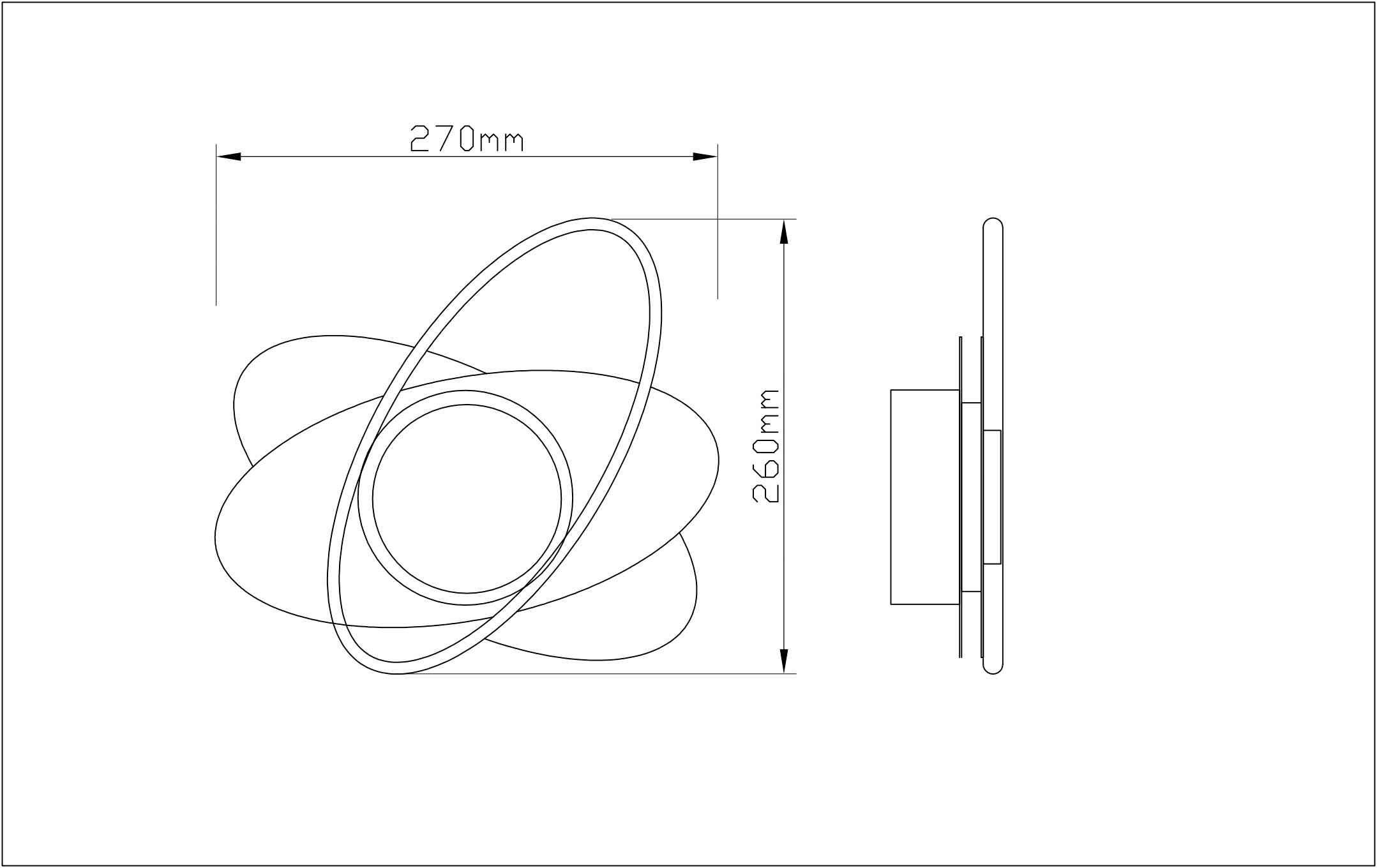 Бра ARTE LAMP MARS A2605AP-7BK