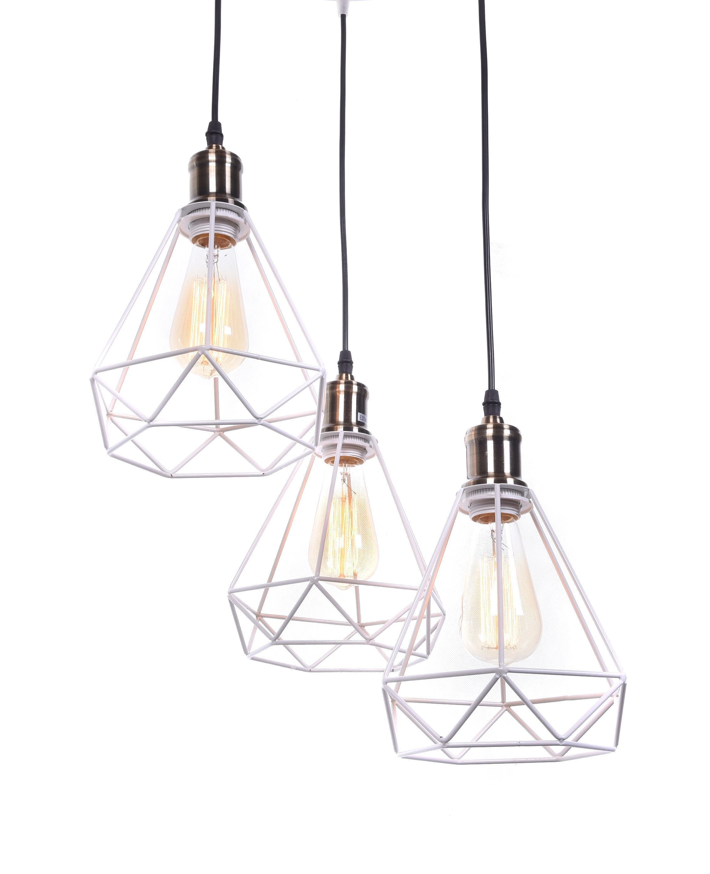 Подвесной светильник Lumina Deco cobi LDP 11609-3 WT