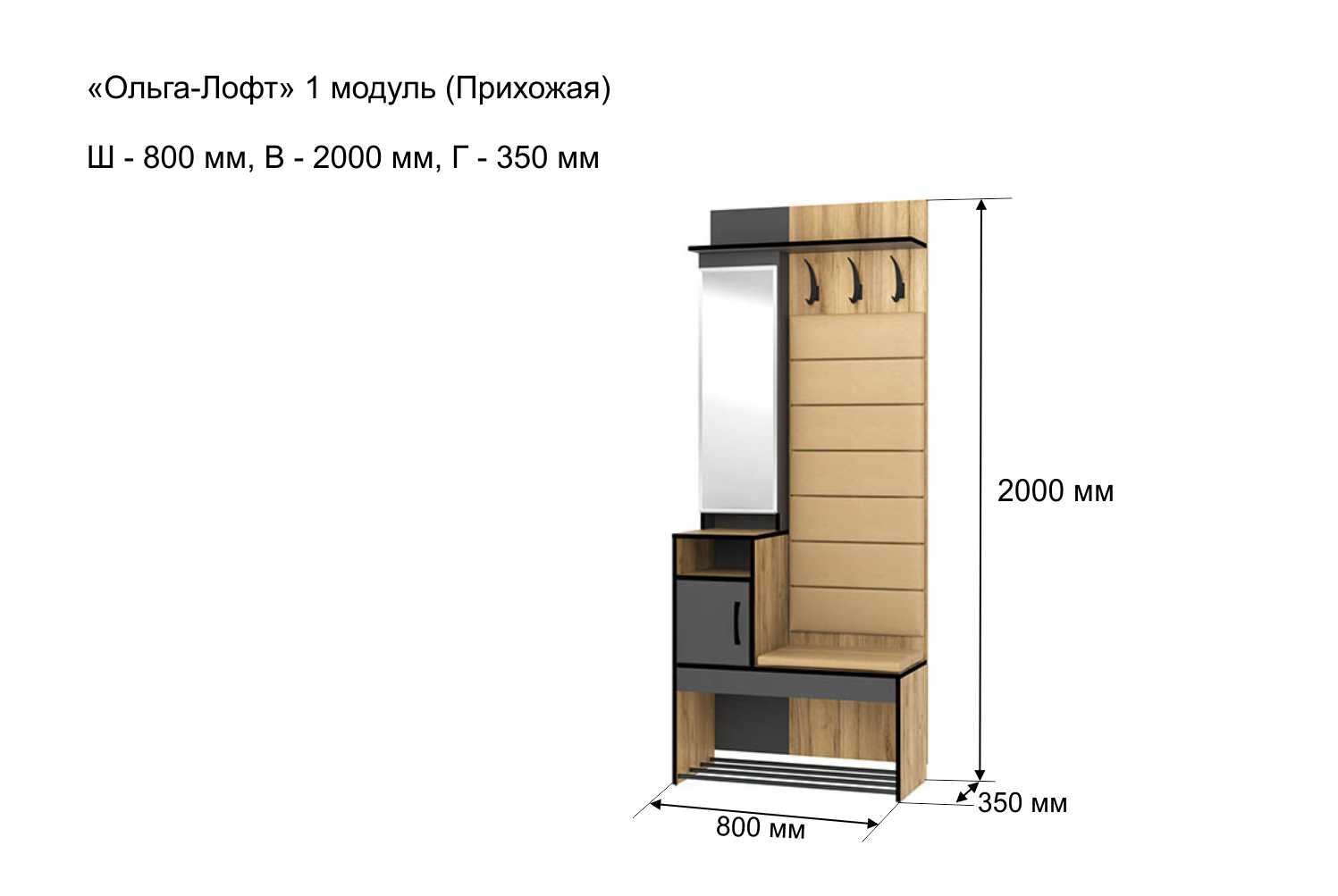 Прихожая Ольга Лофт 1