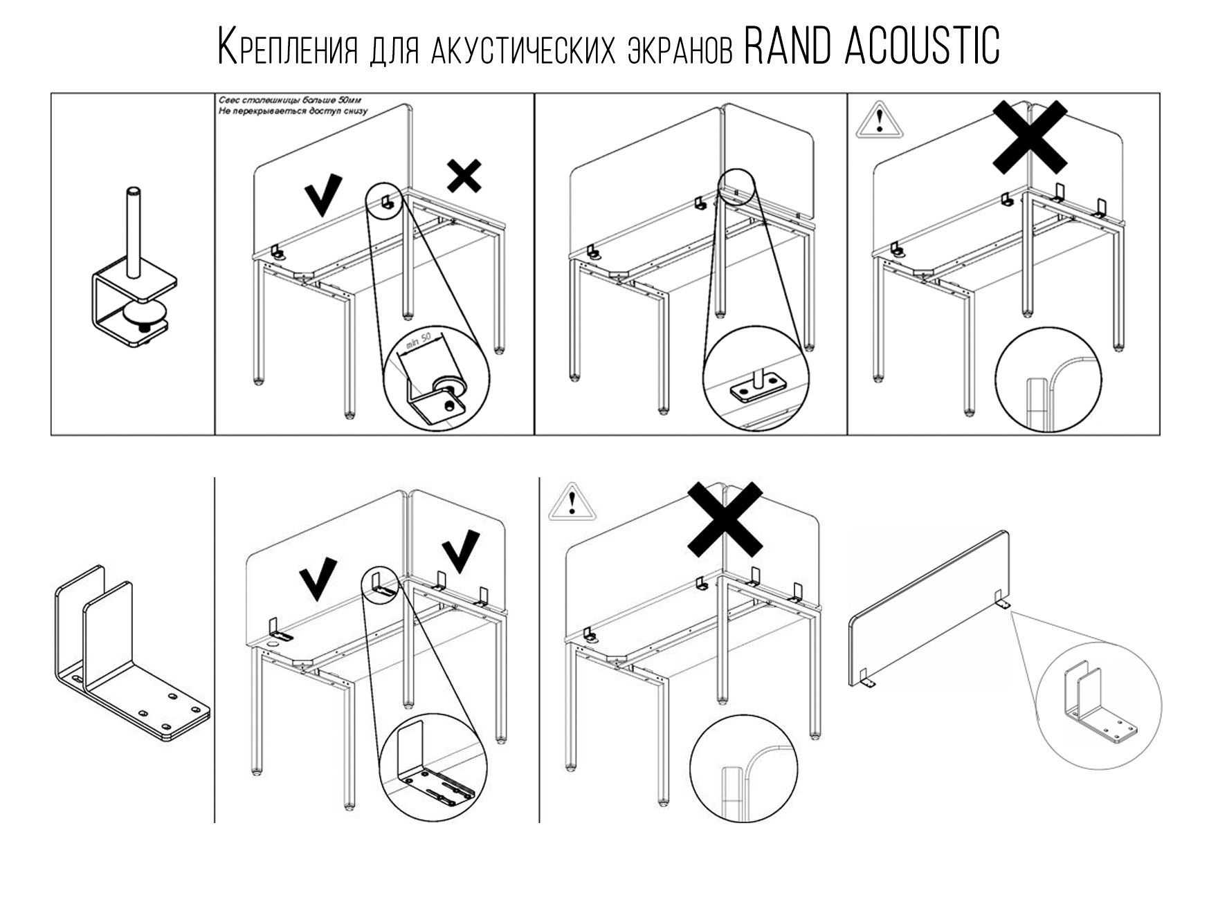 Акустические экраны Rand Acoustic Skyland