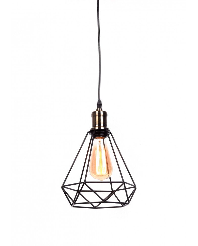 Подвесной светильник Lumina Deco COBI LDP 11609-1 BK