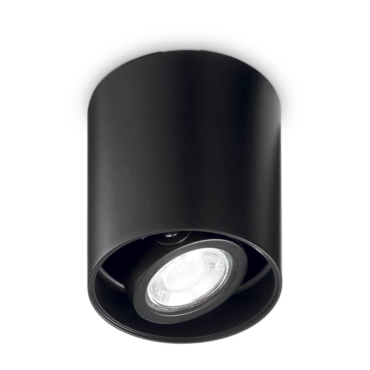 Точечный накладной светильник Ideal Lux Mood PL1 D09 Round Nero