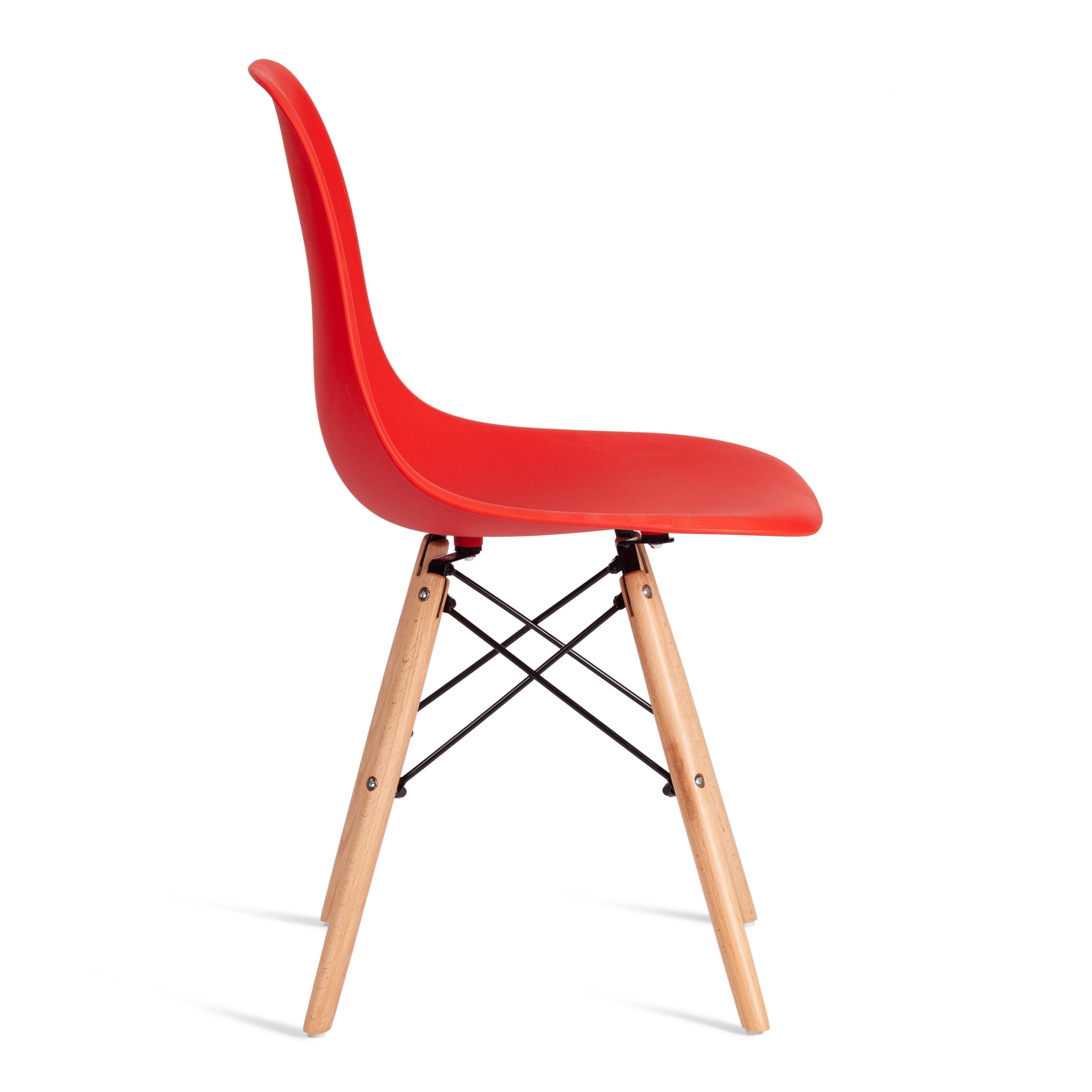 Стул CINDY (EAMES) (mod. 1801) Red (красный)