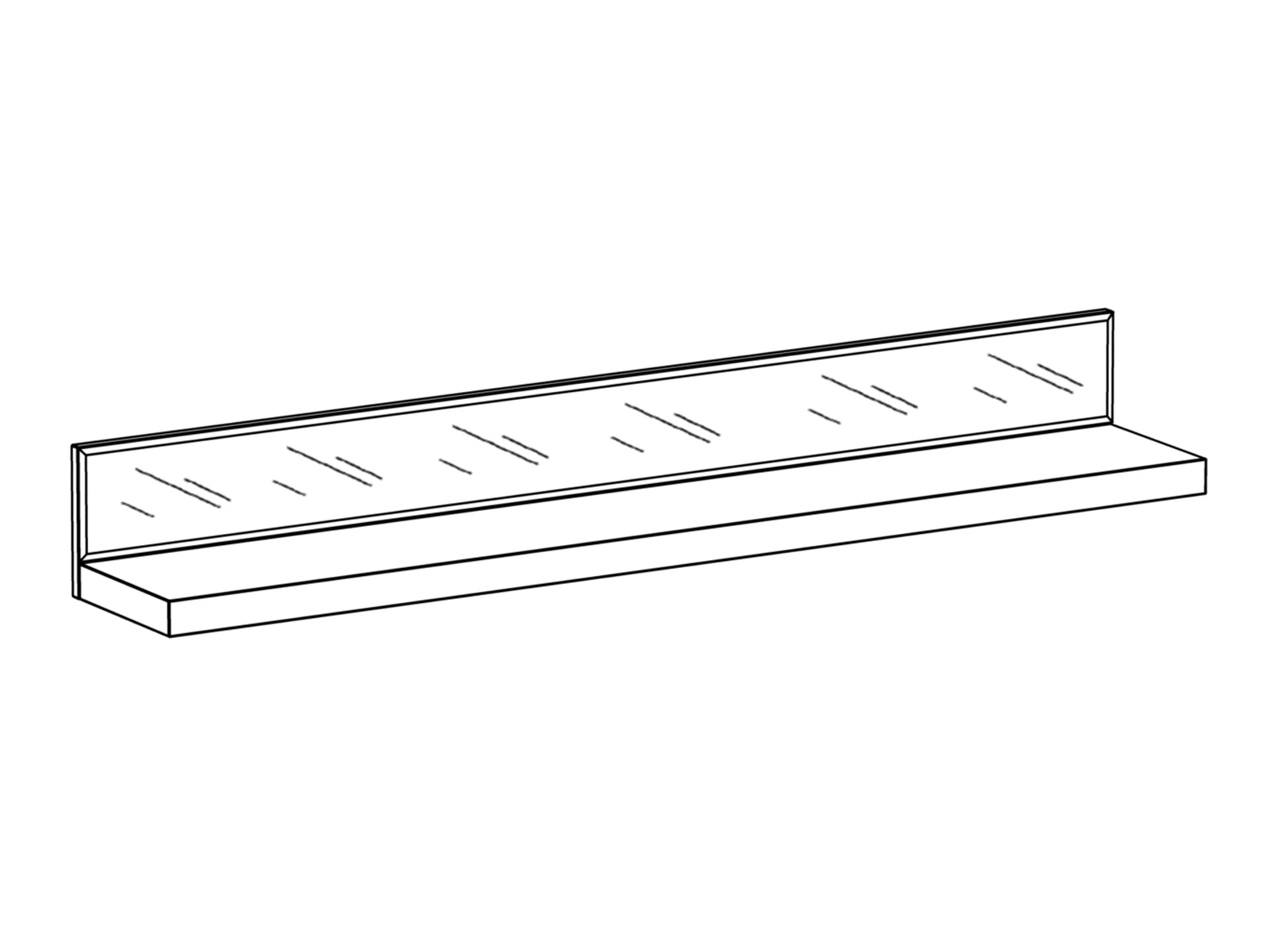 Полка Kristal 331374