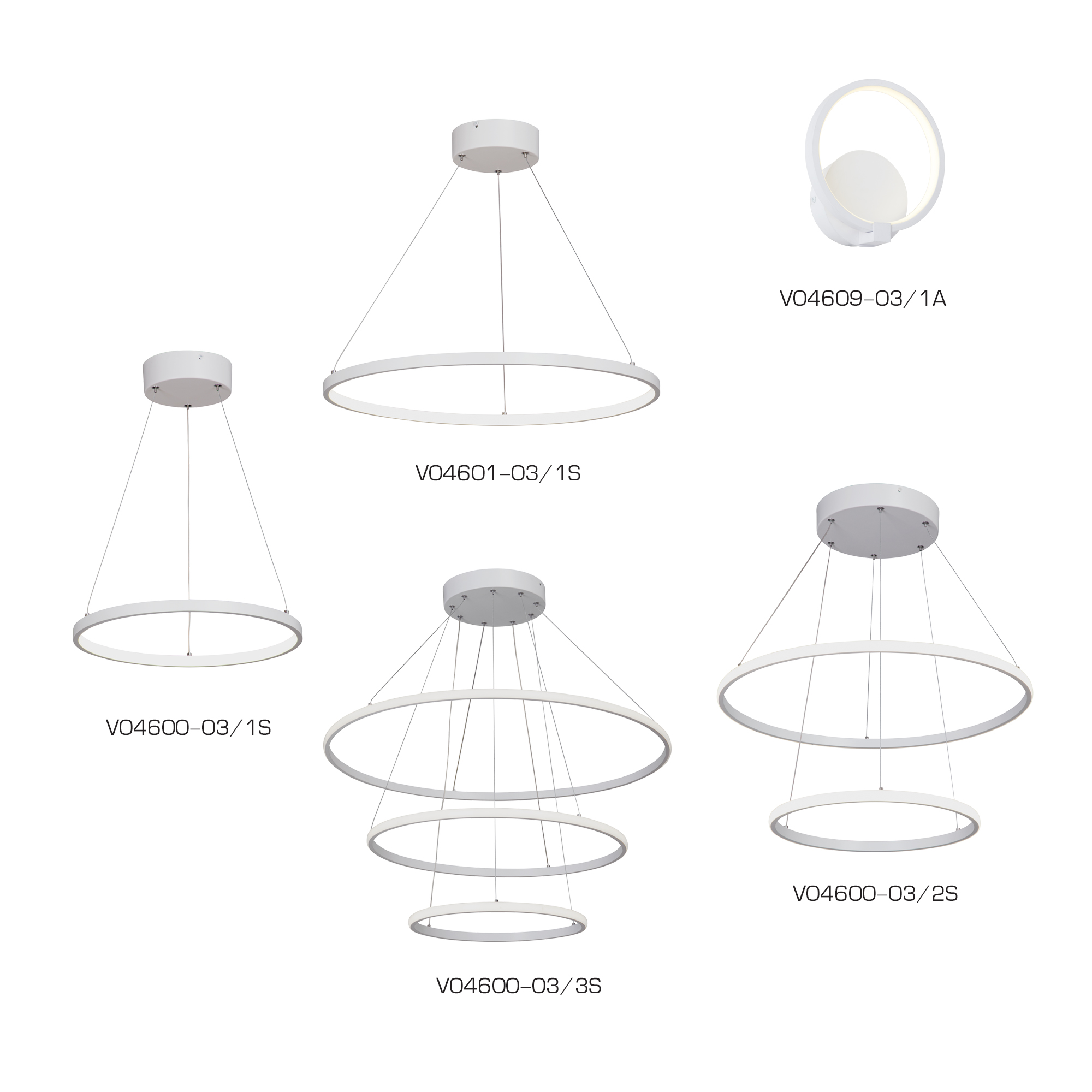 Подвесная люстра VITALUCE V04600-03/3S