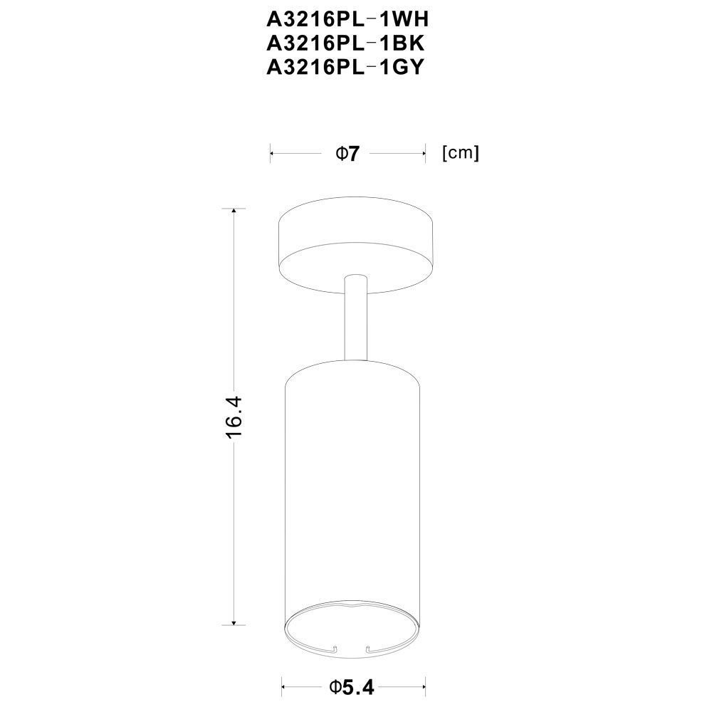 Точечный накладной светильник Arte Lamp AQUARIUS A3216PL-1BK