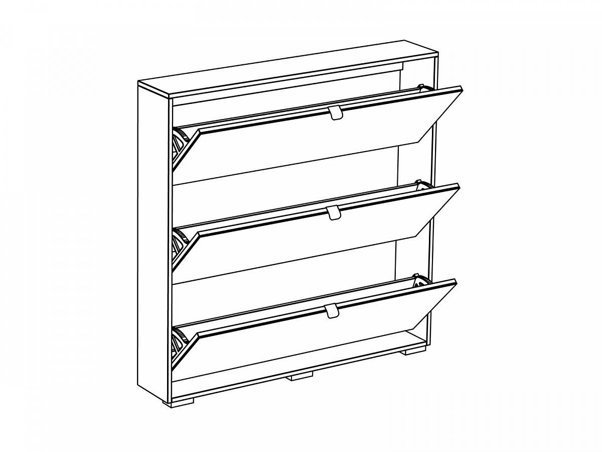 Шкаф для обуви Wide 333363