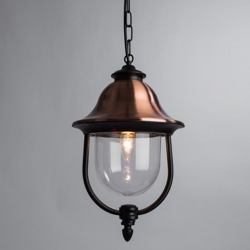 Уличный потолочный светильник ARTE Lamp BARCELONA A1485SO-1BK