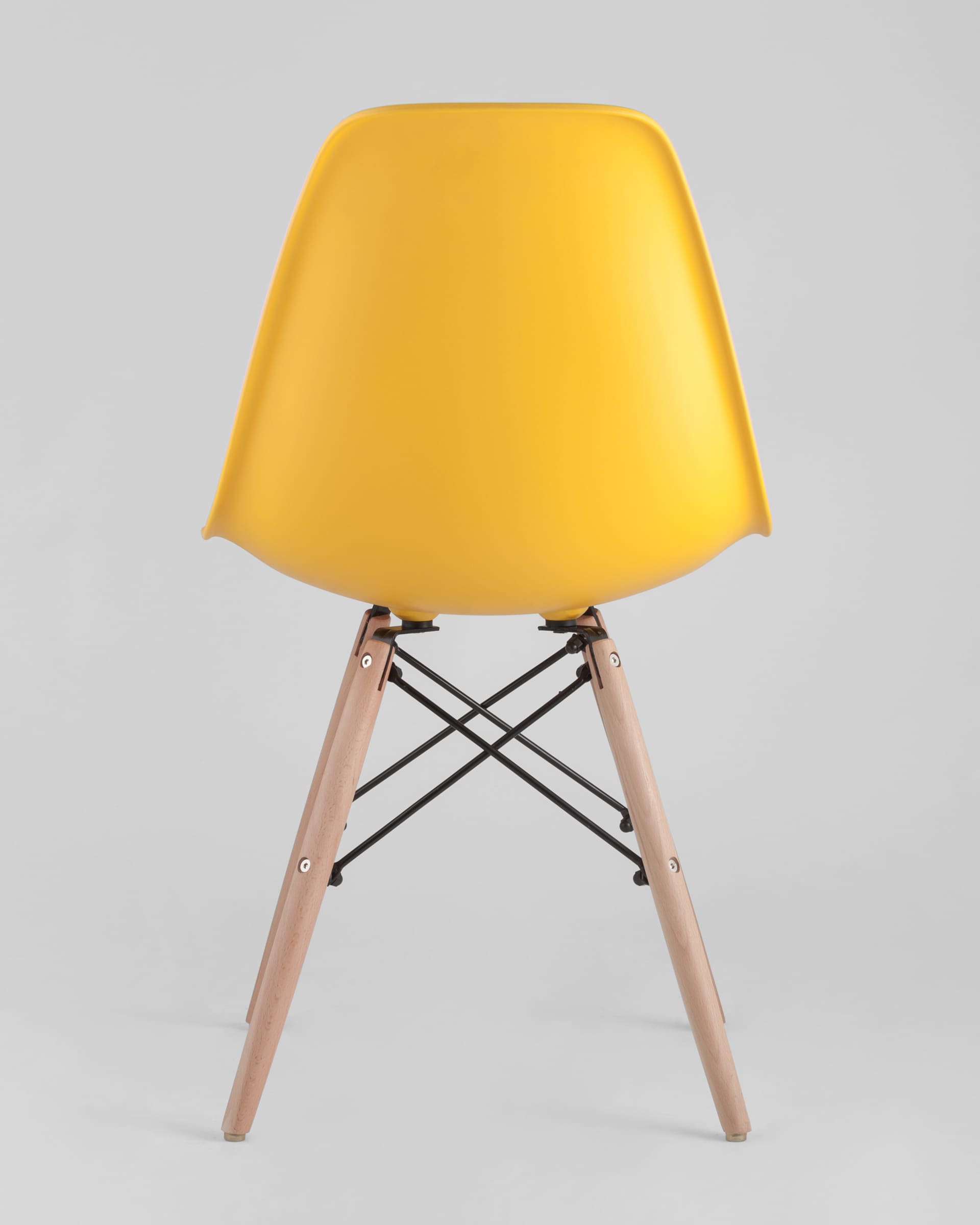 Комплект стульев Eames DSW желтый x4 шт