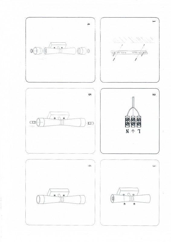 Бра настенное Lightstar PUNTO 807627