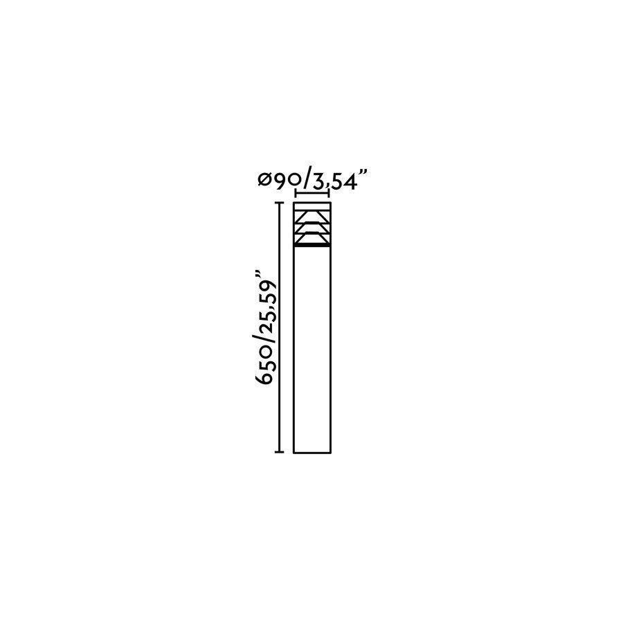 Садово-парковый светильник PLIM-3 Faro 71301