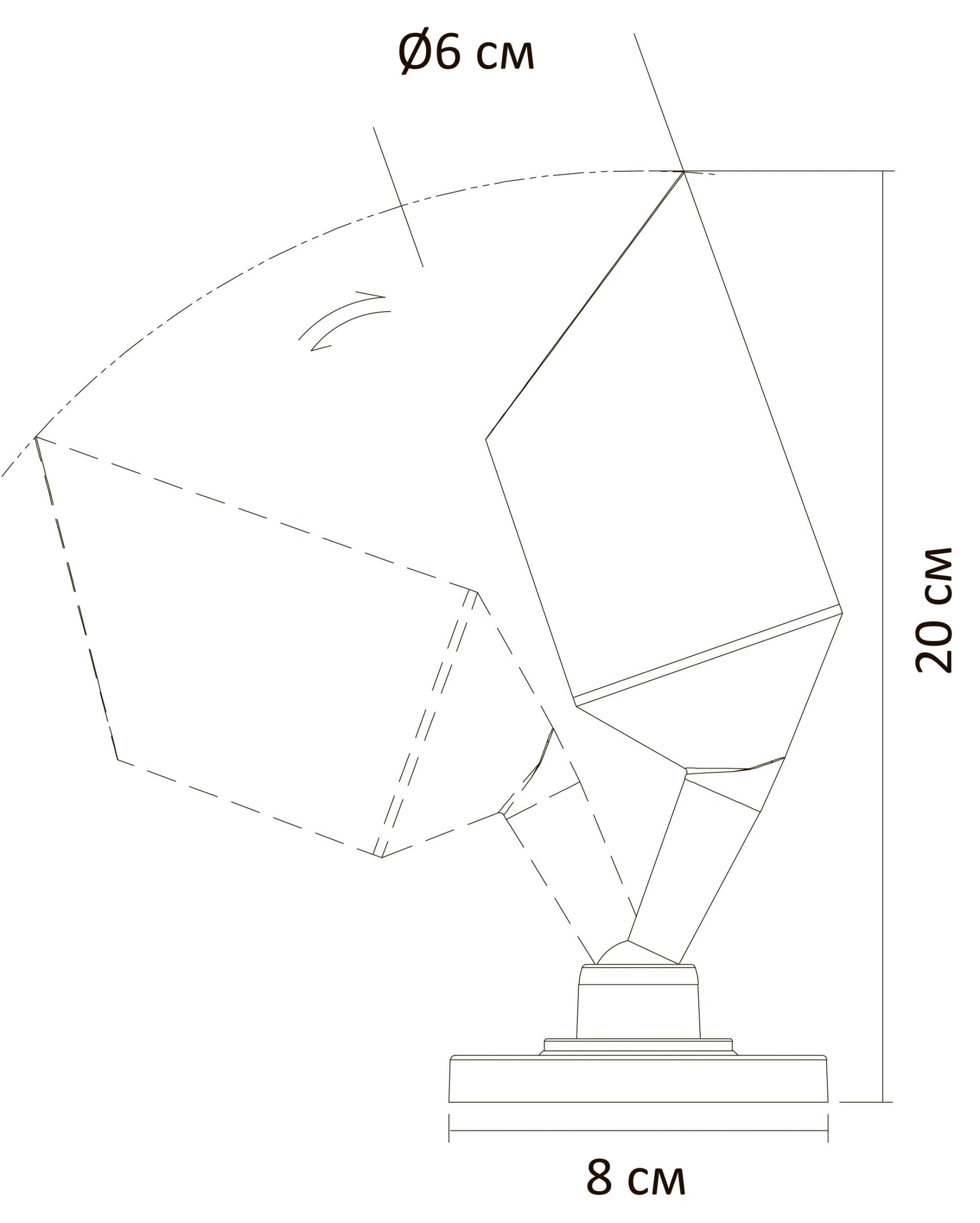 Уличный потолочный светильник Arte Lamp ELSIE A1022AL-1BK