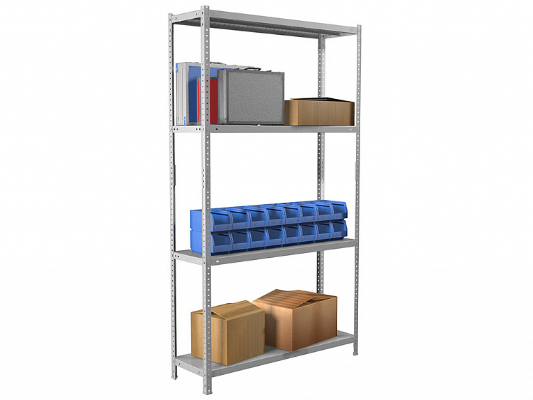 Стеллаж MS Standart 200KD/100x30/4 до 500 кг