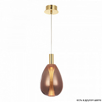 Подвесной светильник Crystal Lux GAUDI SP4W LED COPPER