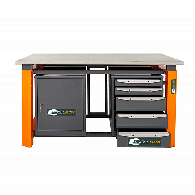 Верстак двухтумбовый Toolbox TBP1800(TB0 TB5)