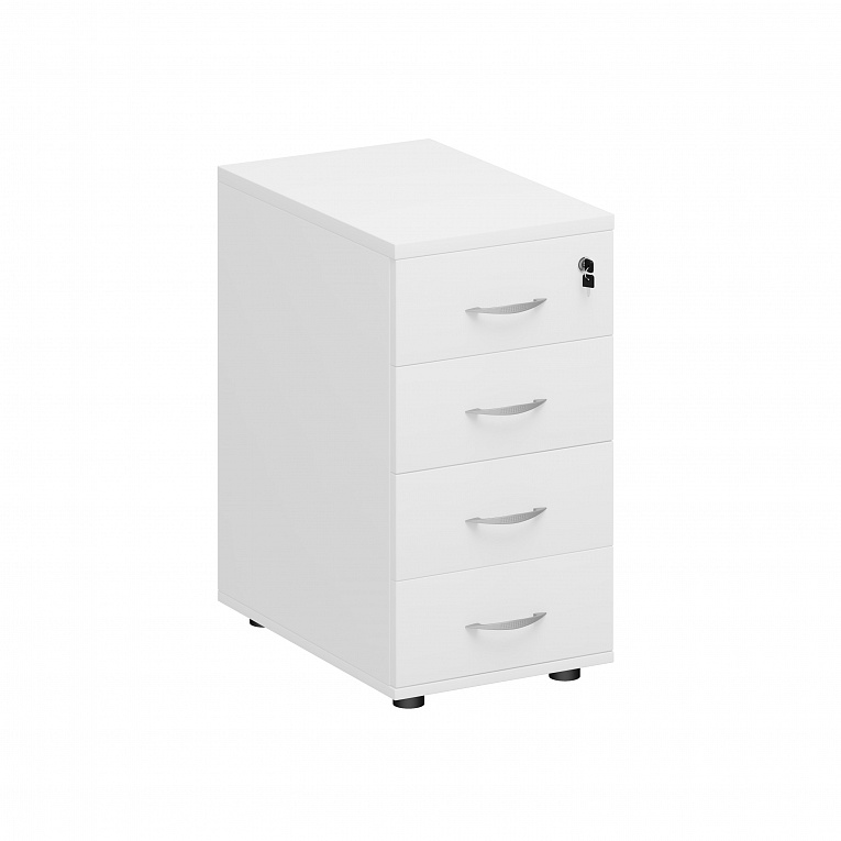 Тумба приставная Юнитекс Комфорт К.302 БП белый премиум