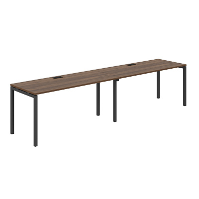Рабочая станция s-b-s Norden Сигма (м/к 40х40) 3200х700х750 SG.228.DM.44.AN Дуб Модена / Антрацит
