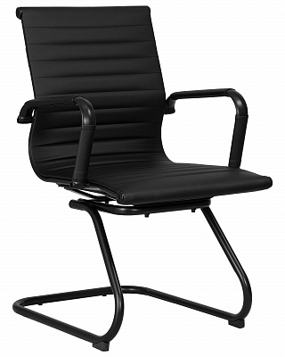 Офисное кресло для посетителей DOBRIN CODY BLACK Черный