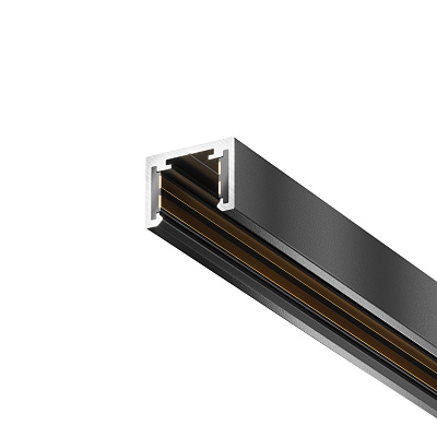Шинопровод 1 м Exility X накладной, черный Maytoni Busbar trunkings Exility X TRX239-411B