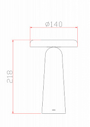 Лампа настольная Freya Mushroom FR6109TL-L4W