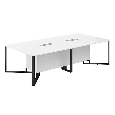 Стол переговорный NORDEN Спайдер (2800х1400) SP.0102.WH.WH.AN